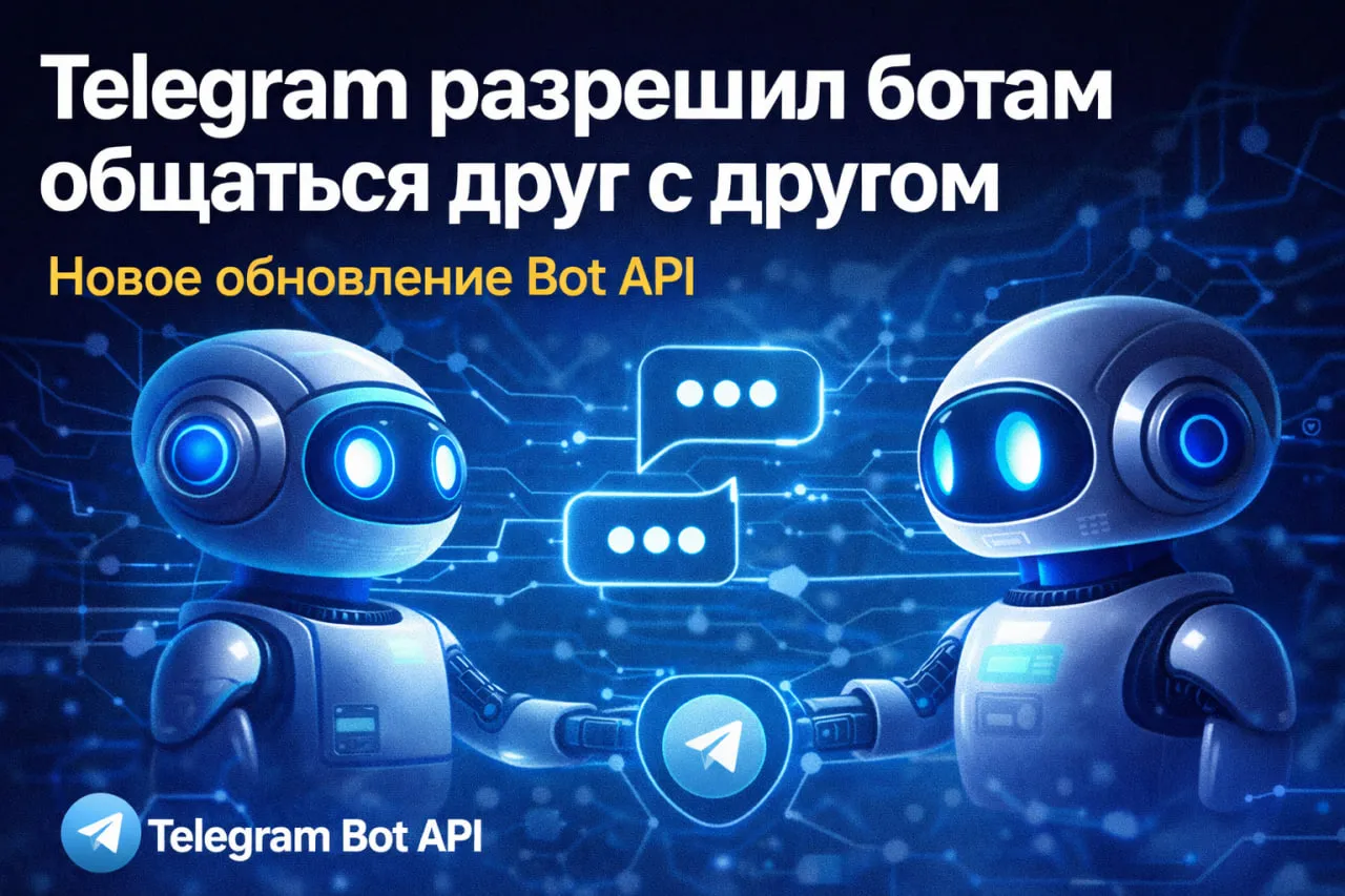 Разрешил ботам общаться друг с другом