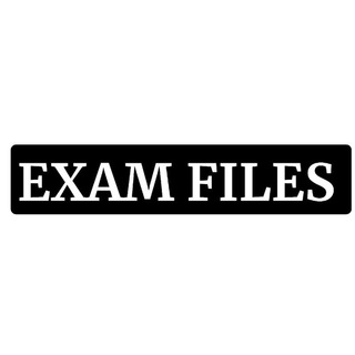 EXAM FILES - учеба