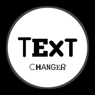 TextChanger - Шрифты TG