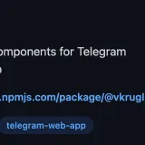 Reaccionar la aplicación web de Telegram