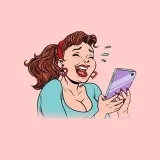 Naughty girl - women's humor