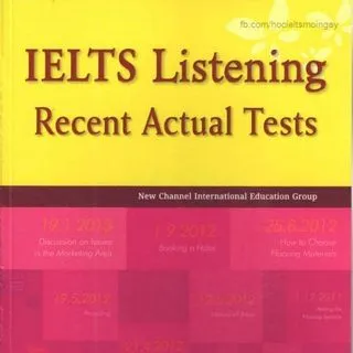 Actual IELTS listening - аудирование IELTS