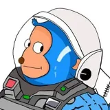 AWK Moon Lander - Luna de Mono
