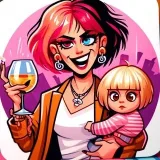 Bad mom - Mom's humor.