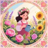Красивые арты - ИИ и художники