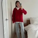 Belleza en rojo - modelo fotográfico