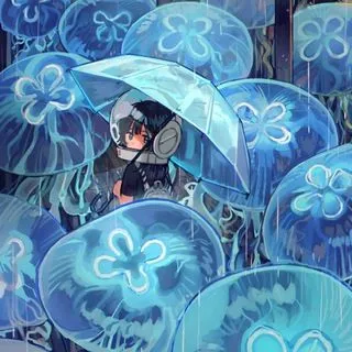 Blue Setsuna - аниме-арт
