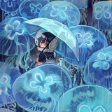 Blue Setsuna - anime art