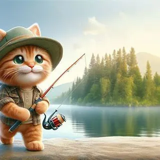 Cat in the fish - кошачья игра