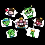Adhesivos Royale Clash - Paquete RafQ