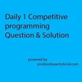 Tareas competitivas de programación