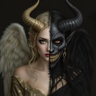 Angel & Demon - сарказм и эмоции
