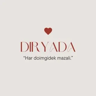 Diryada - Instagram и TikTok