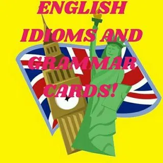 English Idioms - карточки грамматики