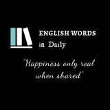 English Words in DailyWords every day