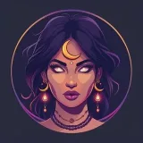 The Moon Oracle is a tarologist