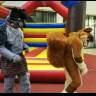 Fursuit gifs - гифки с костюмами