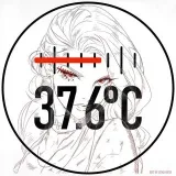 37.6°C - estética del manga