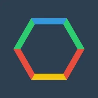 Hextris Game - гексагон