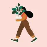 Ilustración Corriente de arte eólica