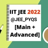 JEE Mains Advanced 2026 - ключи ответов