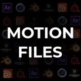 Motion 3D 2D - archivos de animación