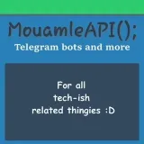 MouamleAPI- Telegram bots.