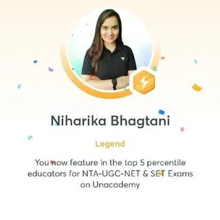 Niks Niharika NTA UGC NET - экзамены