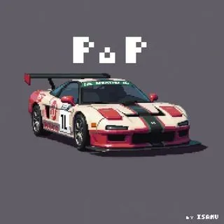 Pixels and Pistons - авто рендеры и концепты