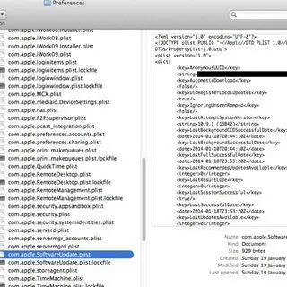 iCloud Plist - файлы для iCloud