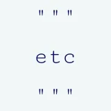 Python etc. - Python tips