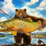 Pesca y caza - macho