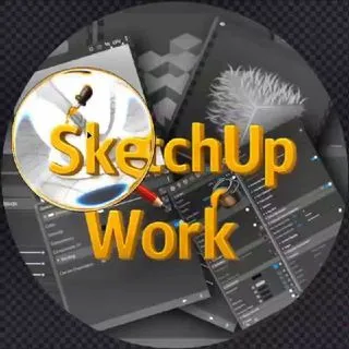SketchUp WORK - визуализация