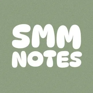 SMM notes - заметки по маркетингу