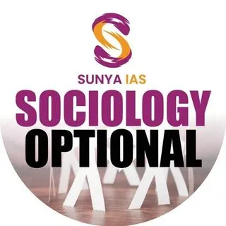 Sunya IAS - Sociology Optional