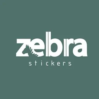 ZEBRA STICKERS - стильные стикеры