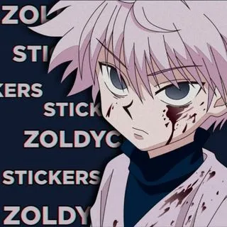 Zoldyck Stickers - стикеры аниме