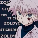 Zoldyck Stickers - стикеры аниме