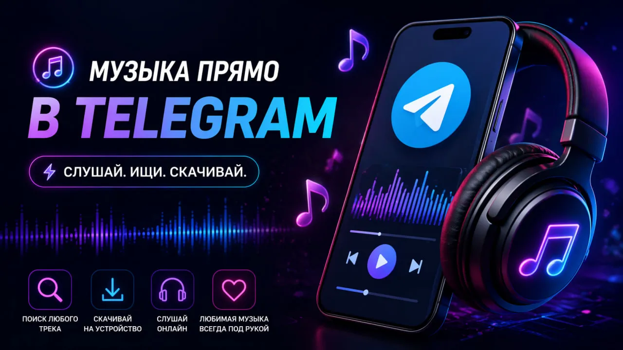 Лучшие музыкальные боты в Telegram: слушай, ищи и скачивай музыку онлайн