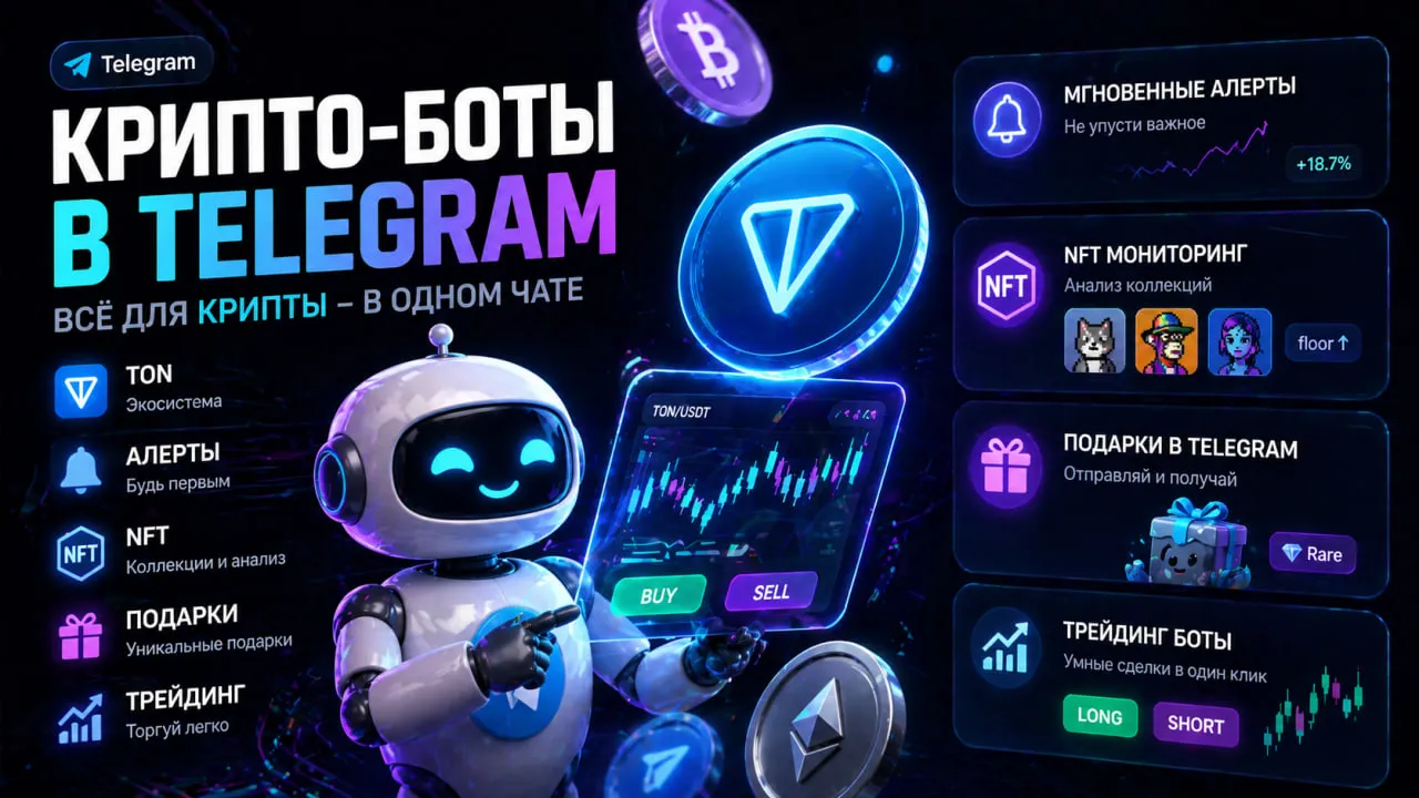 Крипто-боты в Telegram